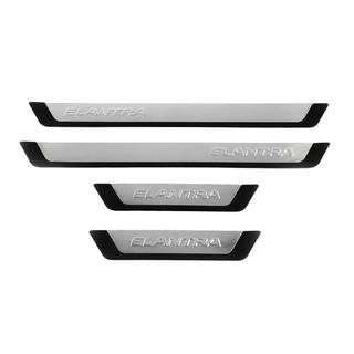Nerezové kryty prahov (4 ks) Hyundai Elantra (MD/UD) 2011–2015 fotografia 2