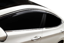 Hyundai Elantra (MD/UD) 2011–2015 Kompletné okenné lišty (10 ks, nerez) fotografia 1