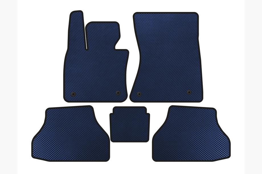 BMW X6 E71 2008–2014 Rohože EVA V2 (Modré) Image