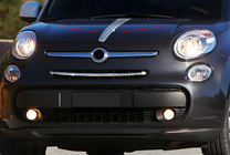 Fiat 500/500L 2013–2022 Lišta na kapotu (nerez) fotografia 6