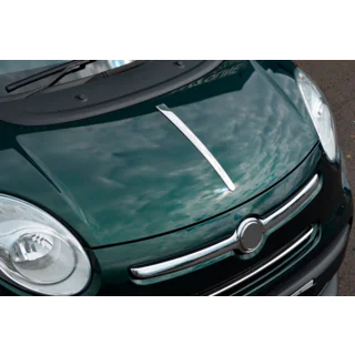 Lišta na kapotu (nerez) Fiat 500/500L 2013–2022 fotografia 3