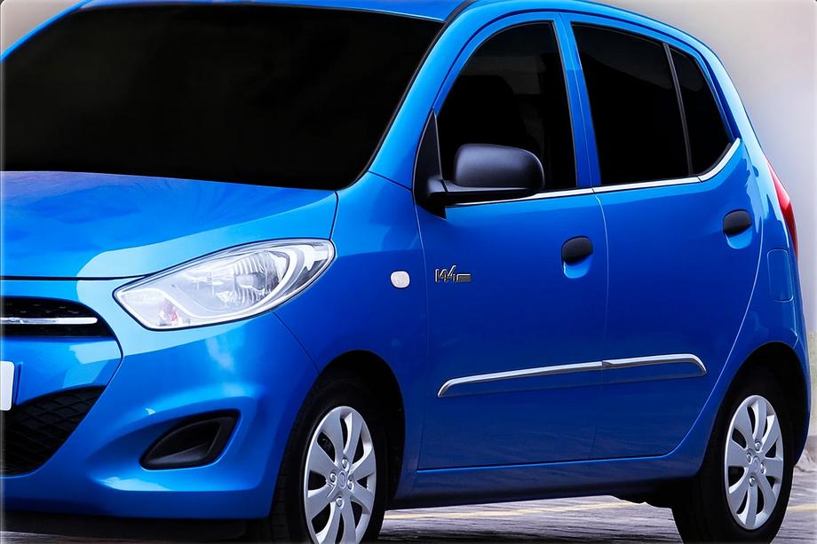 Hyundai I-10 2008–2013 Ozdobné lišty okien (6 ks, nerez) Image