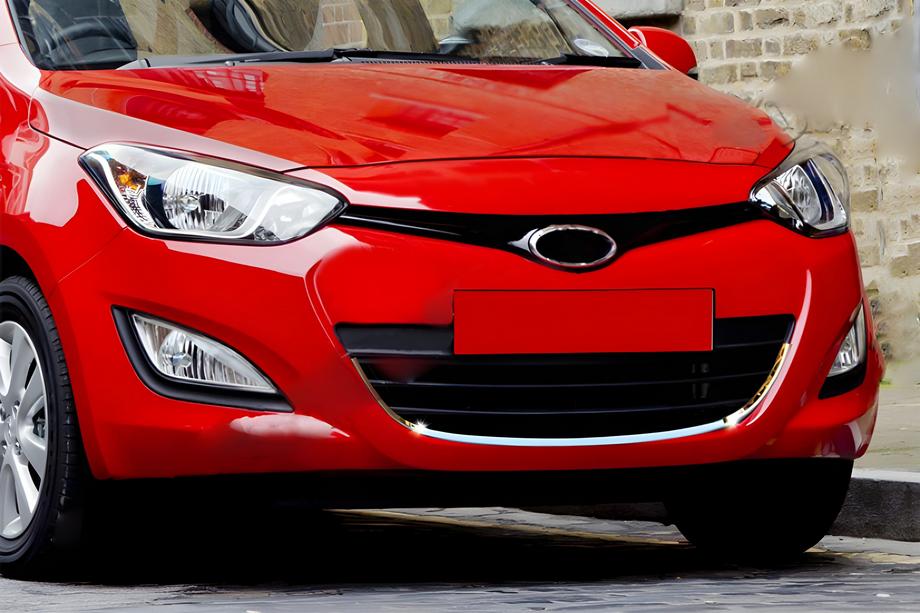 Hyundai I-20 2012–2014 Rámček na masku chladiča (nerez) Image