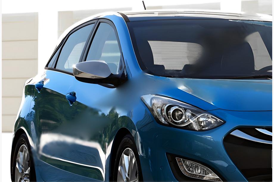 Hyundai I-30 2012–2017 Kryty zrkadiel bez smerovky (2 ks, nerez) Image