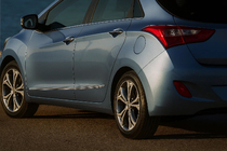 Hyundai I-30 2012–2017 Nerezové dverné lišty (4 ks) fotografia 1