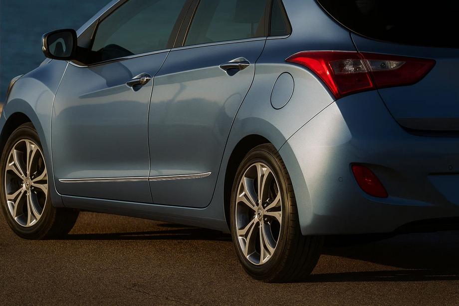 Hyundai I-30 2012–2017 Nerezové dverné lišty (4 ks) Image