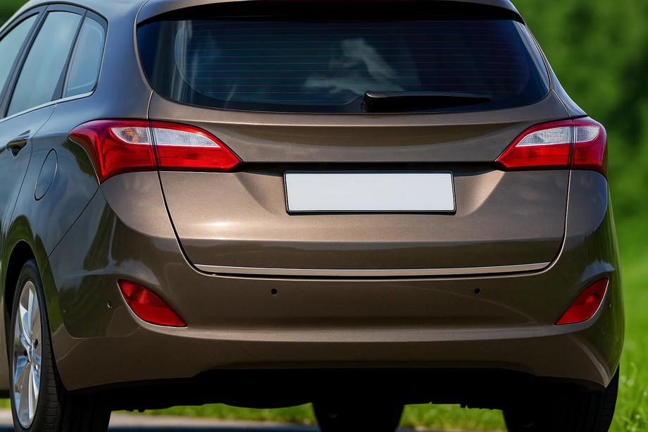 Hyundai I-30 2012–2017 Lišta hrany kufra (SW, nerez) Image