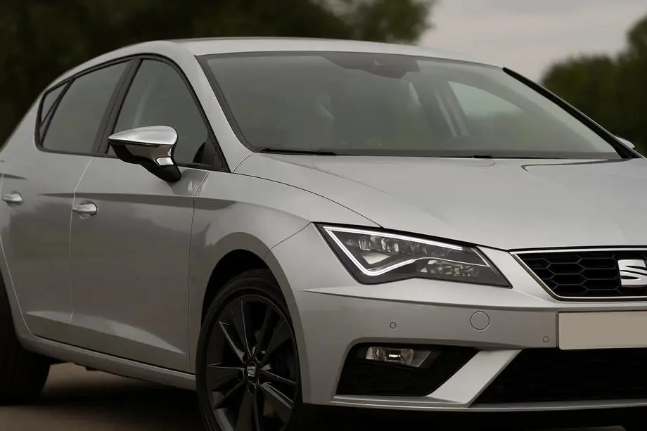 Seat Leon 2013–2020 Nerezové kryty spätných zrkadiel (2 ks) Image