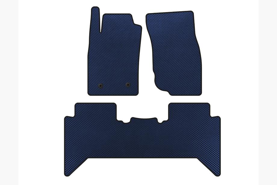 Toyota Hilux 2006–2015 EVA rohože do interiéru V2 (Modré) Image