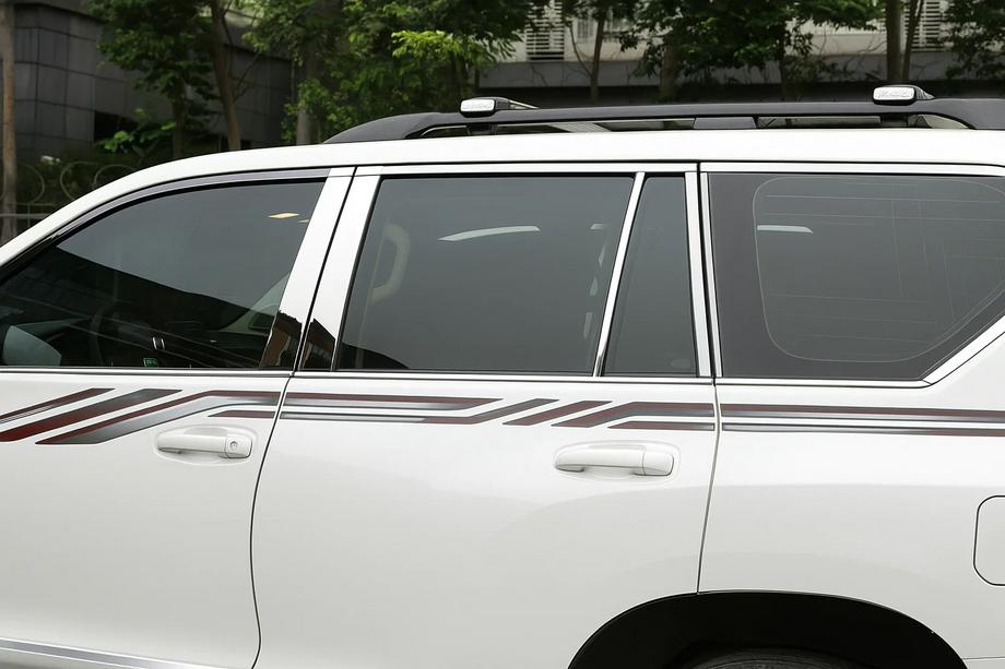 Toyota Land Cruiser Prado 150 2009–2023 Lišty na dverné stĺpiky (8 ks, nerez) Image