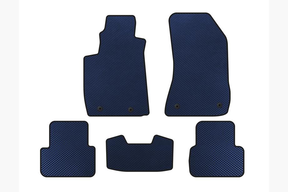Alfa Romeo 159 2005–2011 EVA V-2 autokoberce do interiéru (Modré) Image