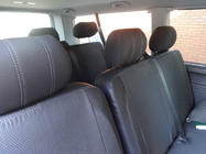 Volkswagen T5 Transporter 2003–2010 Autopoťahy (koženka↗látka, Premium) fotografia 5