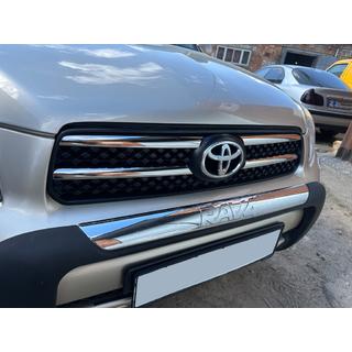 Chrómové lišty na mriežku 2006-2010 (4 ks, nerez) Toyota Rav 4 2006–2013 fotografia 1