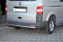 Volkswagen T5 Multivan 2003–2010 Zadný ochranný oblúk AK002 (nerez) fotografia 4