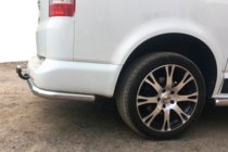 Volkswagen T5 Transporter 2003–2010 Zadné rohové diely AK003 (2 ks, nerez) fotografia 1