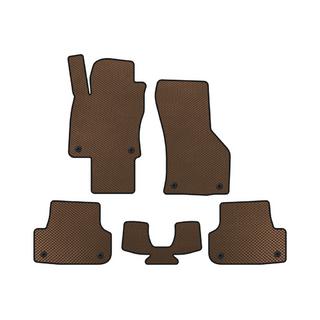EVA koberce do interiéru (pre E-tron, Sportback, hnedé) Audi A3 2012–2020
