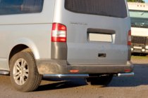 Volkswagen T5 Caravelle 2004–2010 Zadné rohové diely AK003 (2 ks, nerez) fotografia 6