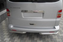 Volkswagen T5 2010–2015 Zadné rohové diely AK003 (2 ks, nerez) fotografia 1