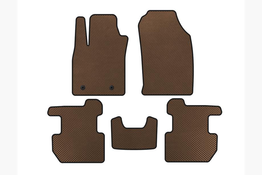 Ford Ecosport 2013–2022 EVA rohože do interiéru (2018-2022, hnedé) Image