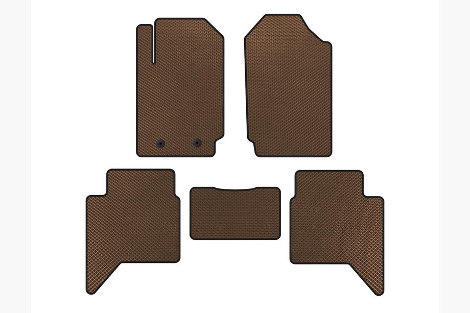 Ford Ranger 2011–2022 EVA autorohože (hnedé) Image