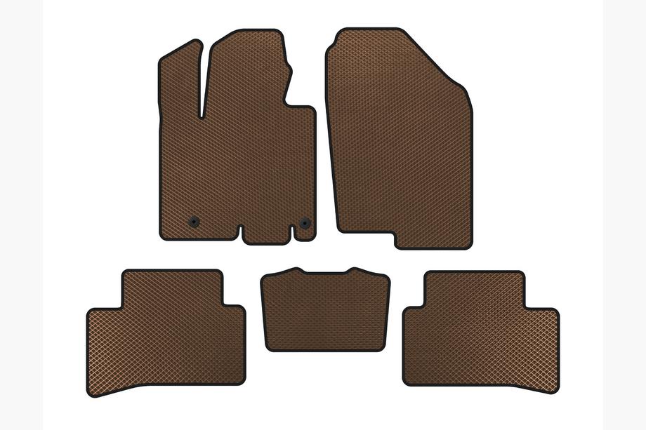 Hyundai Tucson NX4 2021– EVA autorohože (hnedé) Image