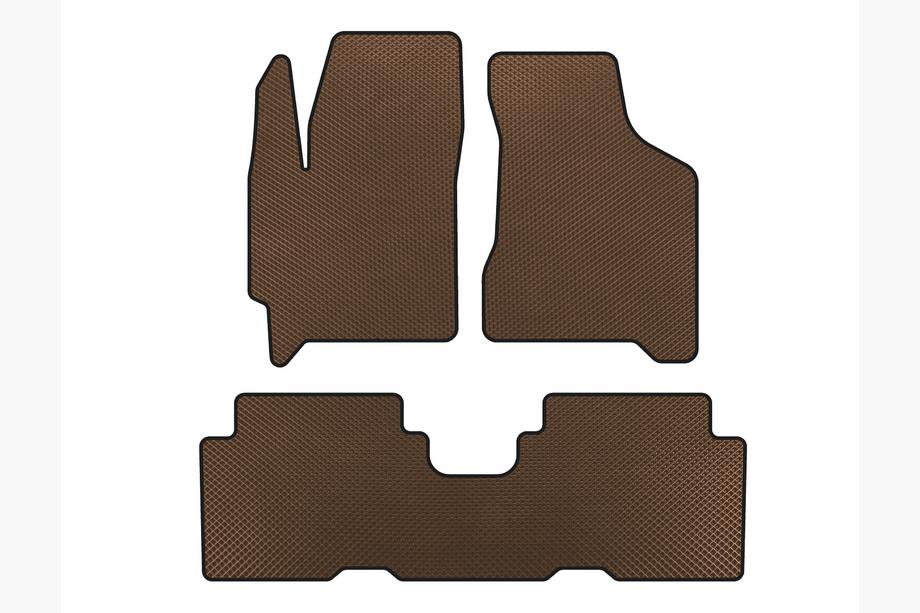 Kia Carens 1999–2012 EVA autorohože (hnedé) Image