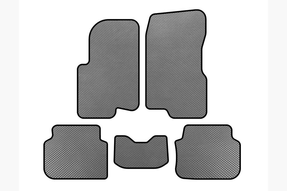 Smart 1998–2007 EVA autokoberce do interiéru (2003-2007, Forfour, Sivé) Image