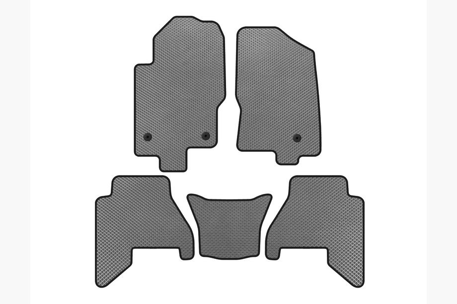Nissan Pathfinder R51 2005–2014 Autokoberce EVA V2 (2 rady, sivé, 2010-2014) Image