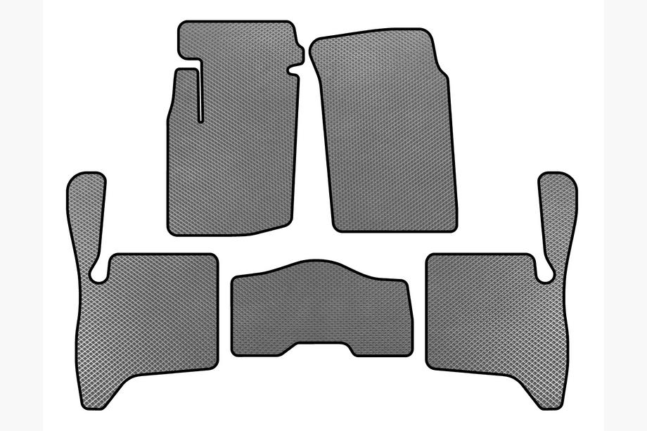 Suzuki Vitara 1998–2006 EVA rohože do interiéru (3-dverové, sivé) Image