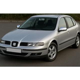 Chrómové kryty spätných zrkadiel (2 ks, plast) Seat Toledo 2000–2005 fotografia 1