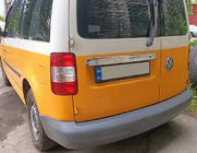 Volkswagen Caddy 2010–2015 Lišta nad ŠPZ (2-dverová, nerez) fotografia 1
