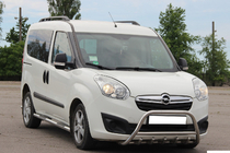 Opel Combo 2012–2018 Predný ochranný rám (nerez) fotografia 2