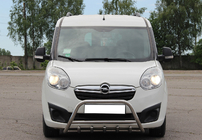 Opel Combo 2012–2018 Predný ochranný rám (nerez) fotografia 1