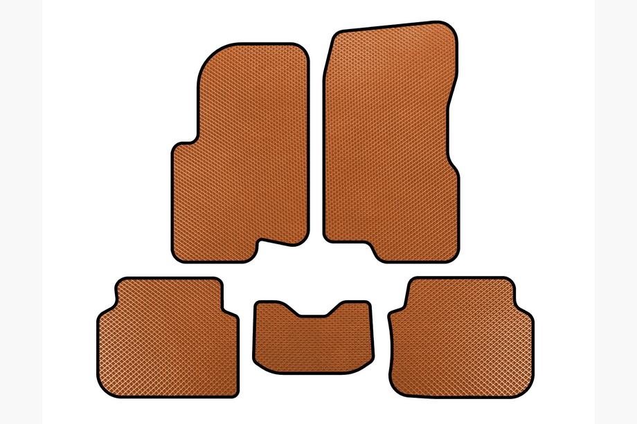 Smart 1998–2007 EVA autokoberce do interiéru (2003-2007, Forfour, Oranžová) Image