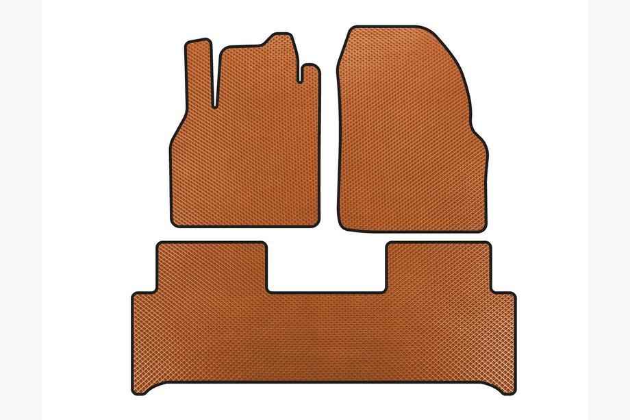 Renault Scenic/Grand 2003–2009 EVA rohože do interiéru (Oranžová) Image