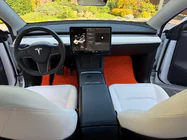 Tesla Model Y 2020– EVA rohože do interiéru (2020-2024, Oranžová) fotografia 2