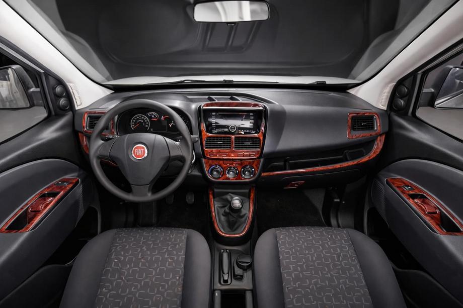 Fiat Doblo II 2010–2022 Kryty palubnej dosky (2010-2015) Hliník Image