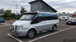 Ford Transit 2000–2014 Slnečná clona na čelné sklo (čierny lesk, 5 mm) fotografia 14