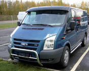 Ford Transit 2000–2014 Slnečná clona na čelné sklo (čierny lesk, 5 mm) fotografia 11