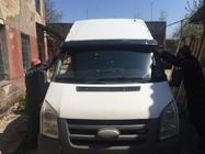 Ford Transit 2000–2014 Slnečná clona na čelné sklo (čierny lesk, 5 mm) fotografia 6