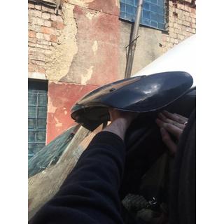 Slnečná clona na čelné sklo (čierny lesk, 5 mm) fotografia 3