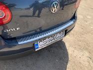 Volkswagen Golf 5 2003–2009 Nerezové lišty na zadný nárazník OmsaLine Hatchback, lesklý fotografia 4