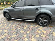 Audi Q7 2005–2015 Bočné prahy Fullmond (2 ks, hliník) fotografia 3