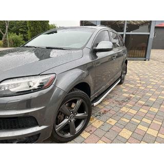 Bočné prahy Fullmond (2 ks, hliník) Audi Q7 2005–2015 fotografia 2