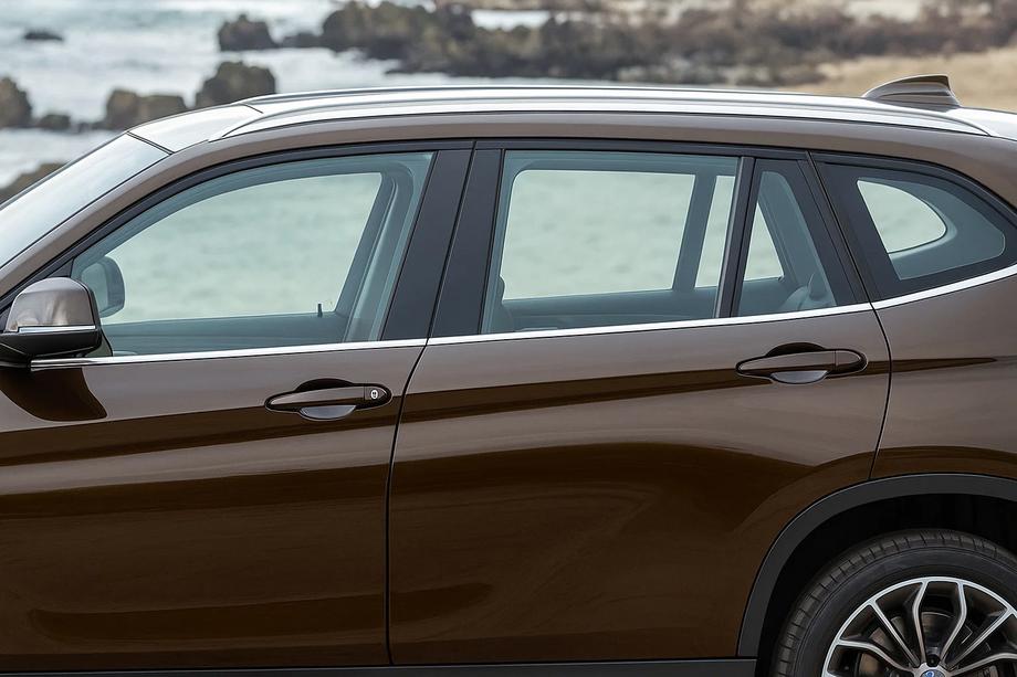 BMW X5 E70 2007–2013 Spodné okenné lišty (6 ks, nerez) Carmos - turecká oceľ Image