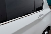 BMW 1. séria F20/F21 2011–2019 Okenná lišta (nerez) fotografia 9