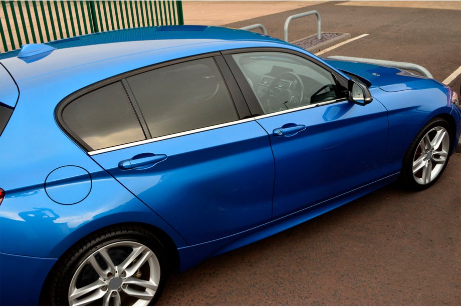 BMW 1. séria F20/F21 2011–2019 Okenná lišta (nerez) Image