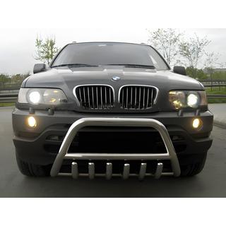 Predný ochranný rám WT003 (nerez) BMW X5 E53 1999–2006 fotografia 3