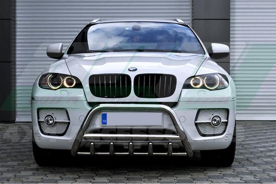 BMW X5 E70 2007–2013 Predný ochranný rám WT003 (nerez) 50 mm Image