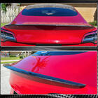 Tesla Model 3 2017– Spojler V4 (2017-2023, karbón) fotografia 4